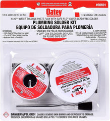 OATEY Oatey 50691 Plumbing Solder Kit, 1/4 lb solder and 1.7 oz flux