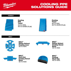 MILWAUKEE Milwaukee 48-73-4541b Cooling Towel Spandex Polyester