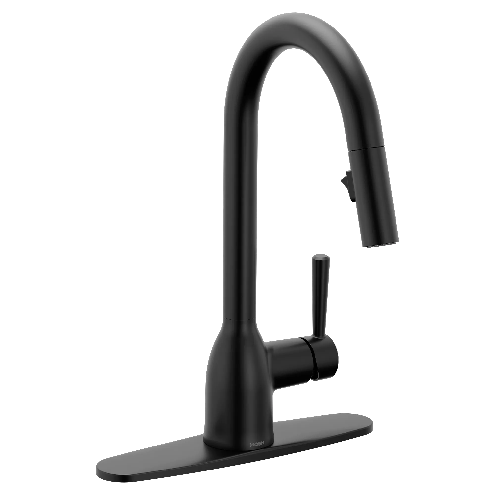 MOEN Moen 7475bl Chateau Matte Black One-handle Kitchen Faucet