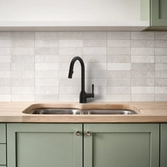 MOEN Moen 7475bl Chateau Matte Black One-handle Kitchen Faucet