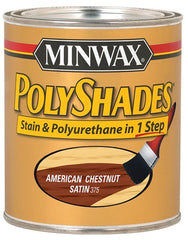 MINWAX Minwax 213754444 Polyshade American Chestnut Satin 0.5 Pint