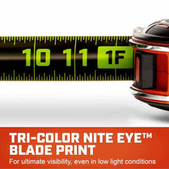 CRESCENT Crescent L1335B-02 Shockforce Nite Eye Tape Measure 35 feet