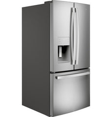 GE APPLIANCES Ge Appliances GFE24JYKFS Energy Star French-Door Refrigerator 23.6 Cu. Ft.