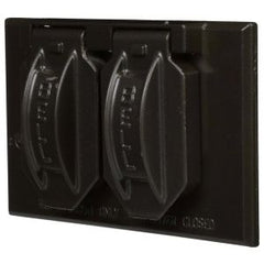 HUBBELL Hubbell 5180-2 Weatherproof Flip Cover (4-9/16 in L x 1 in W x 2-13/16 in D)