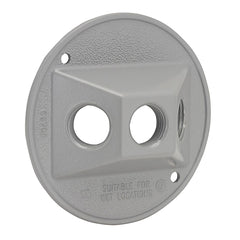 HUBBELL Hubbell 5197-0 Weatherproof Cluster Cover 4-1/8 in Dia