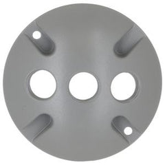 HUBBELL Hubbell 5197-0 Weatherproof Cluster Cover 4-1/8 in Dia