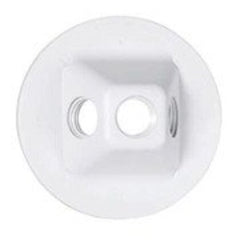 HUBBELL Hubbell PLV330WH Round Hole Weatherproof Nonmetallic Lampholder Cover