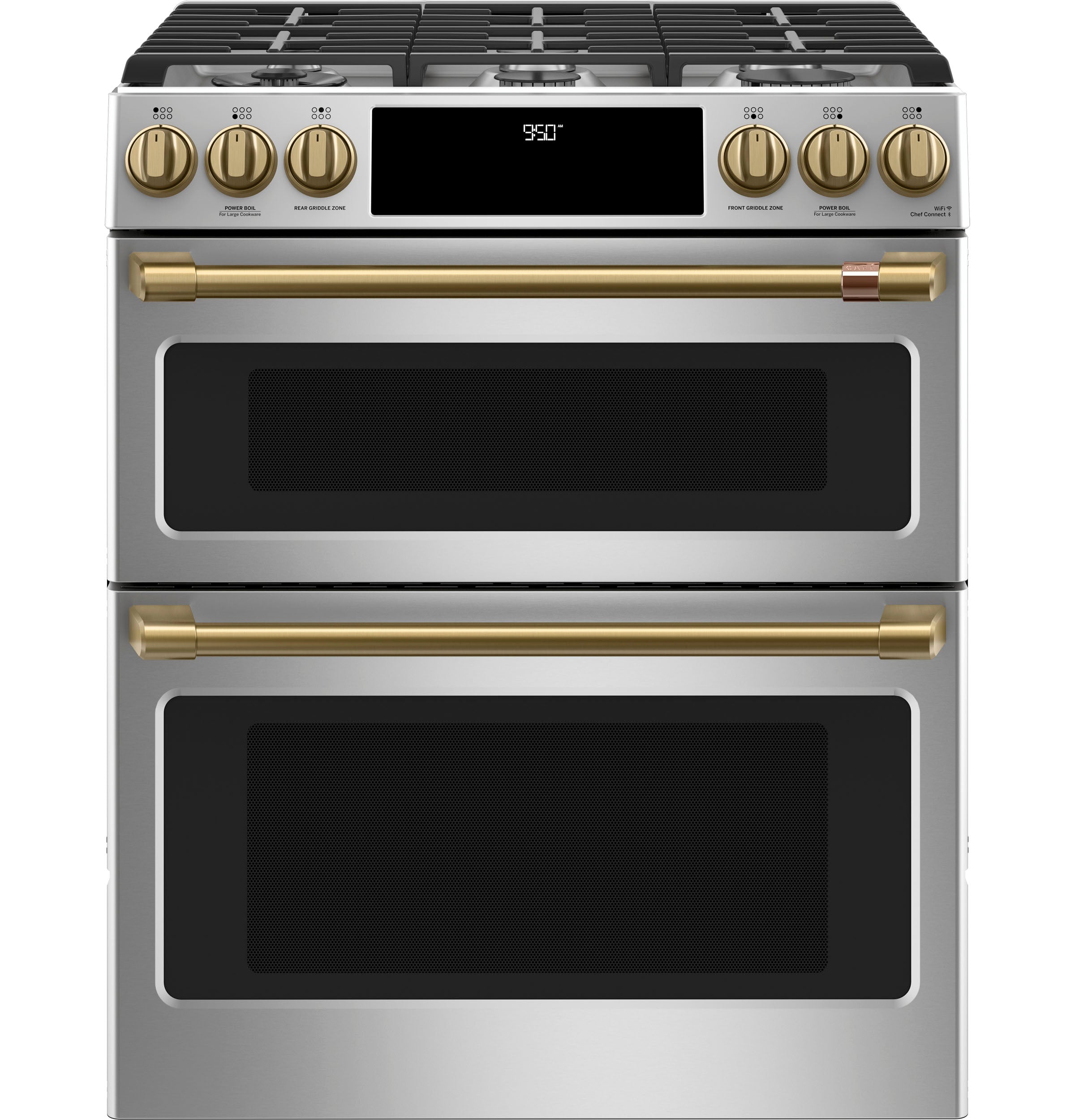 GE APPLIANCES Ge Appliances CXFCGHKPMBZ CAFÉ™ Handle Kit - Range Brushed Brass
