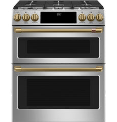 GE APPLIANCES Ge Appliances CXFCGHKPMBZ CAFÉ™ Handle Kit - Range Brushed Brass