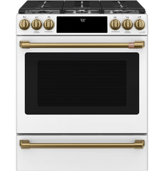 GE APPLIANCES Ge Appliances CXFCGHKPMBZ CAFÉ™ Handle Kit - Range Brushed Brass