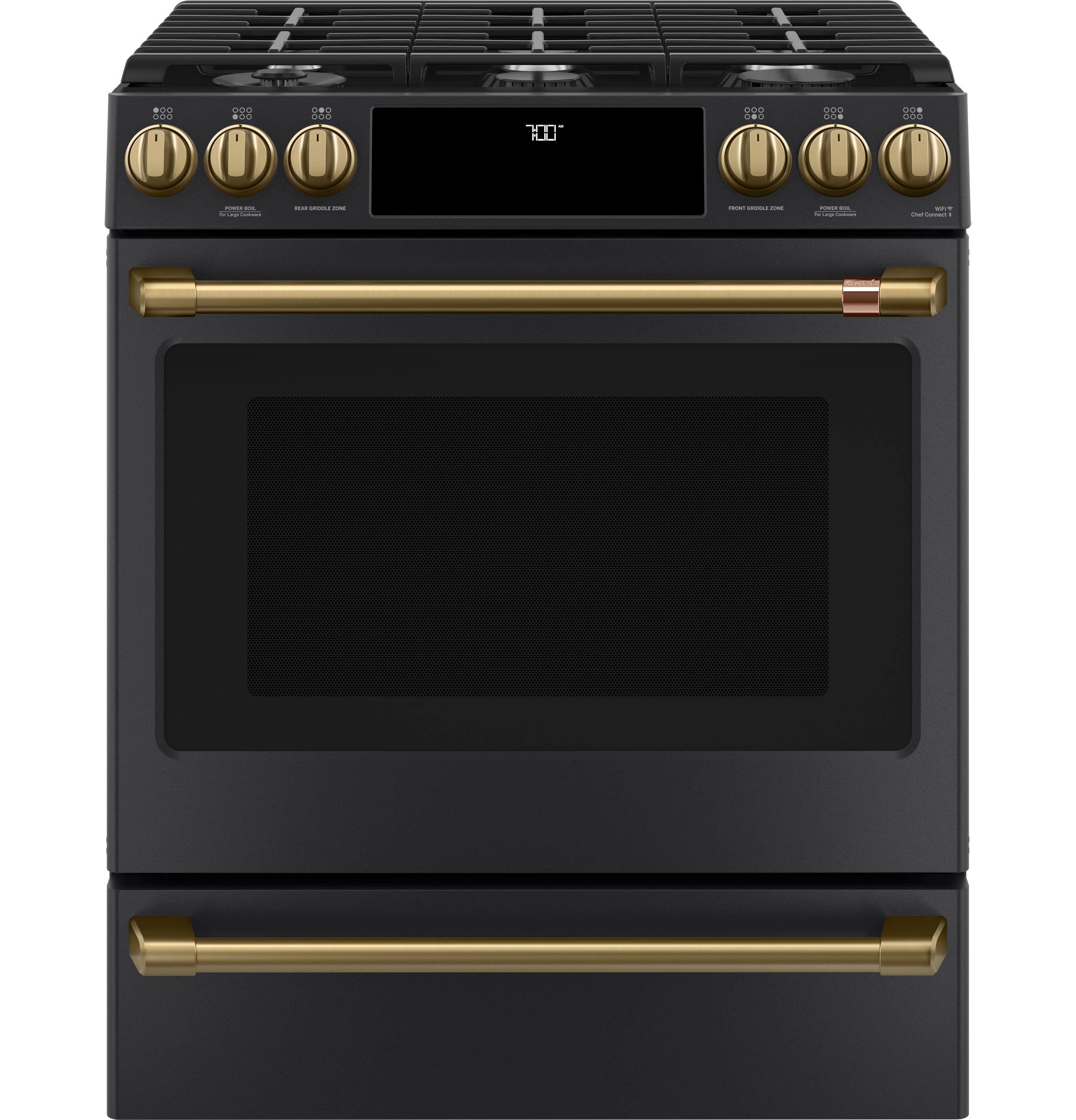 GE APPLIANCES Ge Appliances CXFCGHKPMBZ CAFÉ™ Handle Kit - Range Brushed Brass