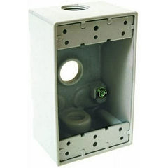 HUBBELL Hubbell 5320-1 Weatherproof Outlet Box 18.3 cu-in