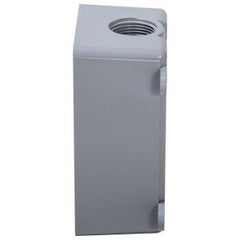 HUBBELL Hubbell PSBD37550GY 1-Gang Weatherproof Box, Three 1/2 in or 3/4 in Threaded Outlets