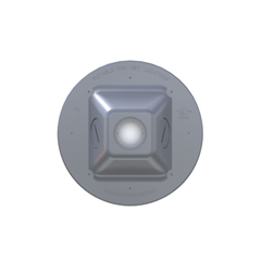 HUBBELL Hubbell PLV330GY Lampholder Weatherproof Cover, Three 1/2 in. Threaded Holes