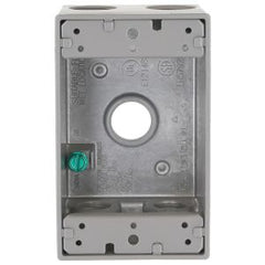 HUBBELL Hubbell 5322-0 Weatherproof Outlet Box With Lug 5 Outlets