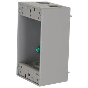 HUBBELL Hubbell 5322-0 Weatherproof Outlet Box With Lug 5 Outlets