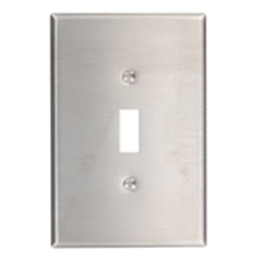 LEVITON Leviton 84101-40 1-gang Toggle Device Mount Switch Oversized Wallplate