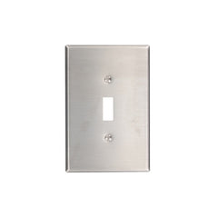 LEVITON Leviton 84101-40 1-gang Toggle Device Mount Switch Oversized Wallplate