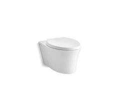 KOHLER Kohler 62990 Veil Wall-hung Compact Elongated Toilet, Dual-flush