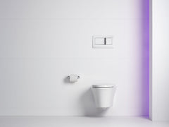 KOHLER Kohler 62990 Veil Wall-hung Compact Elongated Toilet, Dual-flush