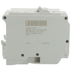 LEVITON Leviton LB220-GS Smart Branch Circuit Breaker, GFCI 2-Pole 20A 120/240V, 10KA Interrupt Rating