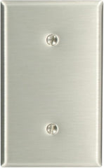 LEVITON Leviton 84019-40 1-Gang No Device Blank Wallplate Standard Size