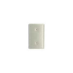 LEVITON Leviton 84019-40 1-Gang No Device Blank Wallplate Standard Size