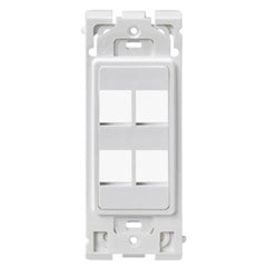 LEVITON Leviton RE640-WW6 Renu Insert 6 Port