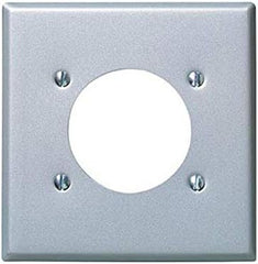 LEVITON Leviton 84026 2 Gang Flush Mount 2.15 inches Diameter Device Receptacle Wall Plate