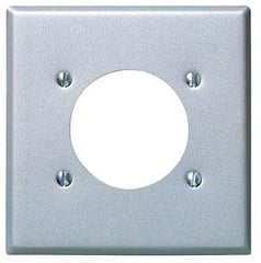 LEVITON Leviton 84026 2 Gang Flush Mount 2.15 inches Diameter Device Receptacle Wall Plate
