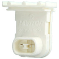 LEVITON Leviton 13551-NW Horizontal Fluorescent Lampholder 600 W