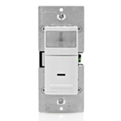 LEVITON Leviton IPS06-1LW Decora Motion Sensor In-Wall Switch, Auto-On, 5A, Single Pole or 3-Way