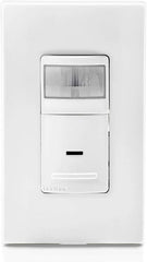 LEVITON Leviton IPS06-1LW Decora Motion Sensor In-Wall Switch, Auto-On, 5A, Single Pole or 3-Way