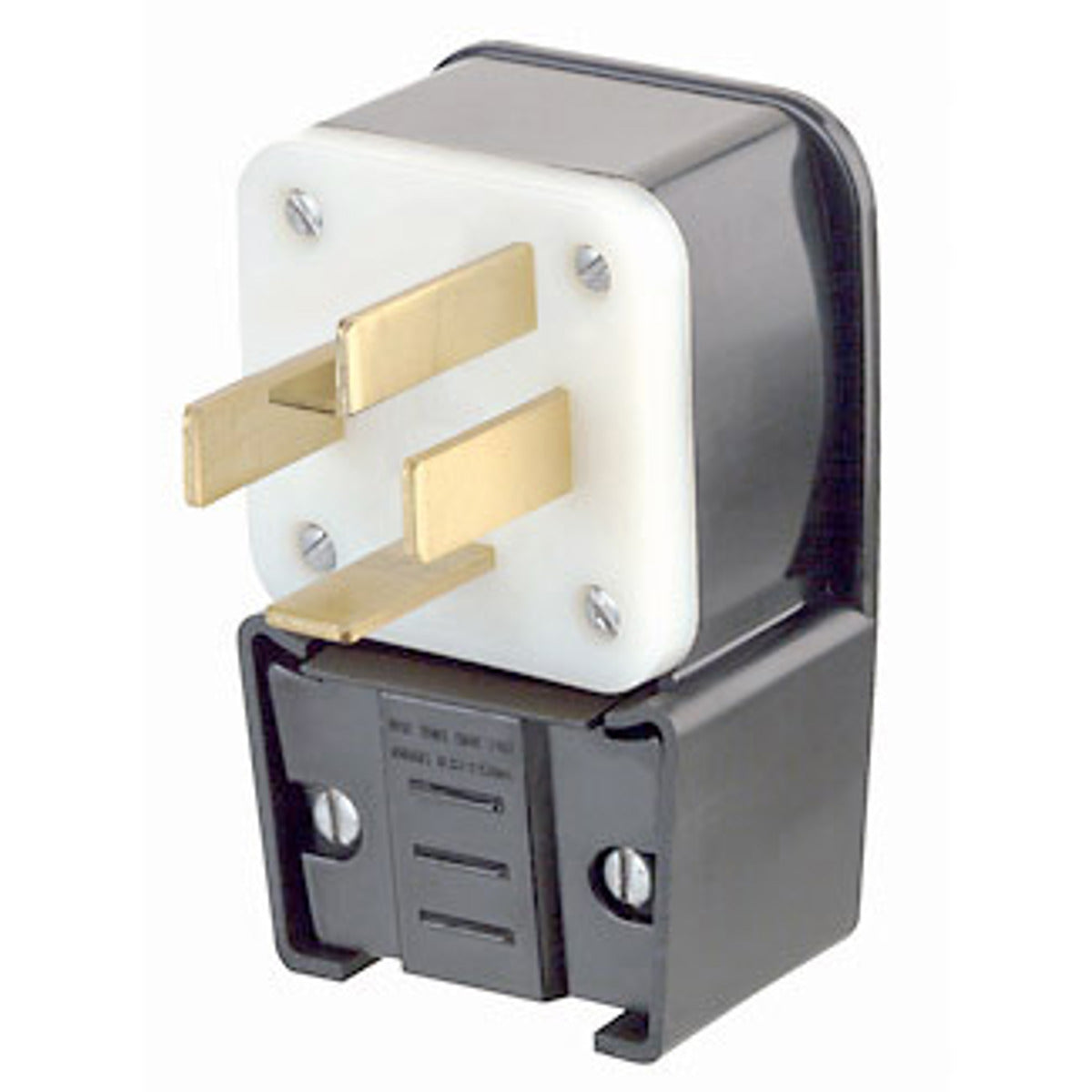 LEVITON Leviton 8332-P Straight Blade Plug 30 Amp, 120/208 Volt Angle