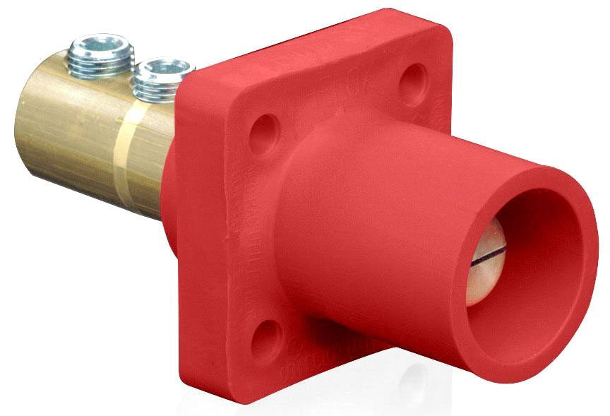 LEVITON Leviton 16R21-UR 16 Series Single Pole Cam Type Male Panel Receptacle 400 Amperes