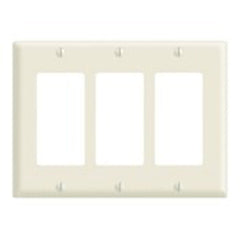 LEVITON Leviton PJ263-T 3-Gang Decora/GFCI Wallplate Midway Size