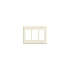 LEVITON Leviton PJ263-T 3-Gang Decora/GFCI Wallplate Midway Size