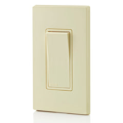 LEVITON Leviton 5601-2I Decora Rocker Single-Pole AC Quiet Switch 15 Amp, 120/277 Volt