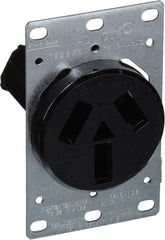 LEVITON Leviton 5206-S10 Straight Blade Receptacle 50 Amp, 125/250 Volt