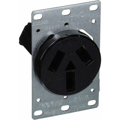 LEVITON Leviton 5206-S10 Straight Blade Receptacle 50 Amp, 125/250 Volt