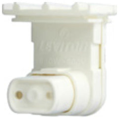 LEVITON Leviton 13570-NW Slide On Plunger Lampholder