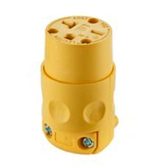 LEVITON Leviton 620CV 20 Amp 250 Volt Straight Blade Grounding Connector