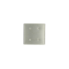 LEVITON Leviton 84034-40 Ss Wp 2G Blank Strap Mnt Std Size
