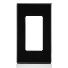 LEVITON Leviton 80301-SE Decora Plus 1-Gang Screwless Polycarbonate Wallplate