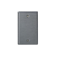 LEVITON Leviton 84014 1-Gang No Device Blank Wallplate Standard Size