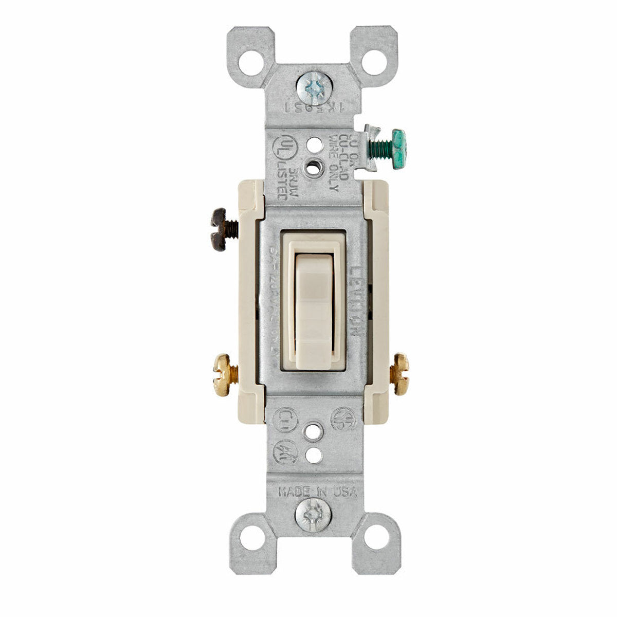 LEVITON Leviton 1453-2T 3-Way 15A 120V Toggle Switch