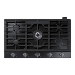 SAMSUNG Samsung NA36N6555TG Gas Cooktop Illuminated Knobs | Wi-Fi | 36 inches Width