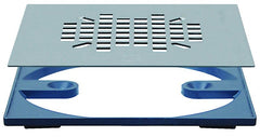 SIOUX CHIEF Sioux Chief 821-2QAS Strainer & Adapter Rnd to Sqr Ss