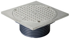 SIOUX CHIEF Sioux Chief 834-4HSQ FinishLine Adjustable Drain Cleanout 4 in