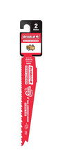 DIABLO Diablo ds0612bw2 Bi-metal Recip Blade Nail Wood 2-pack